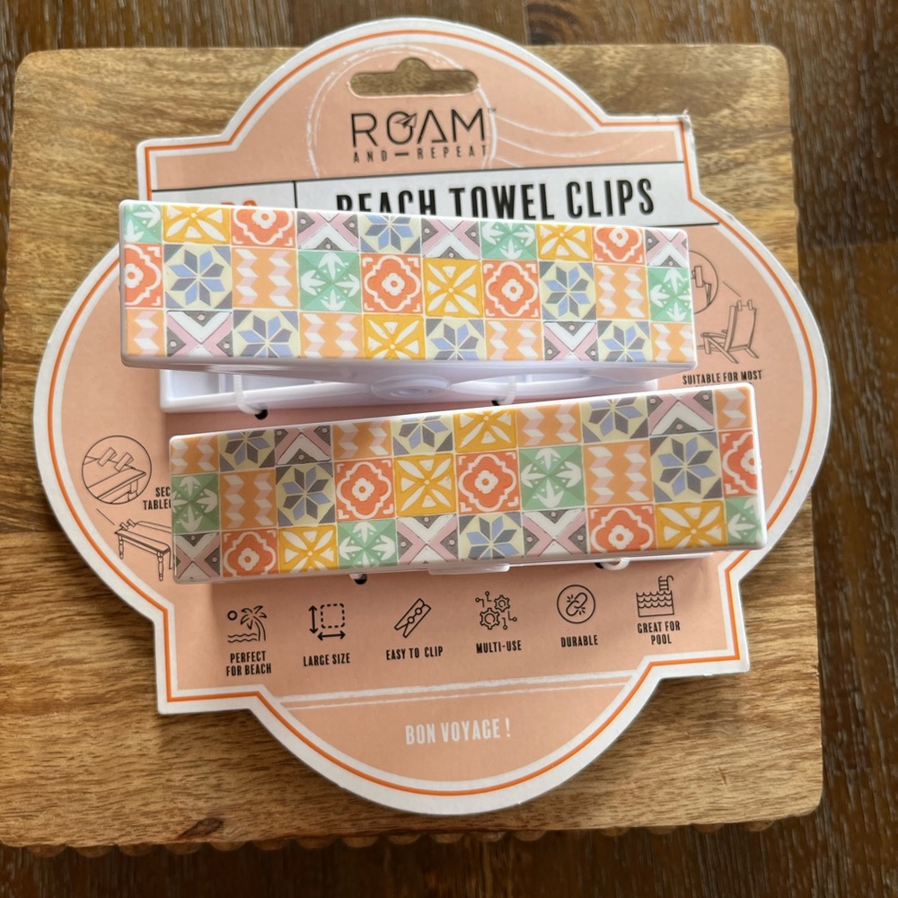 Beach Towel Clips